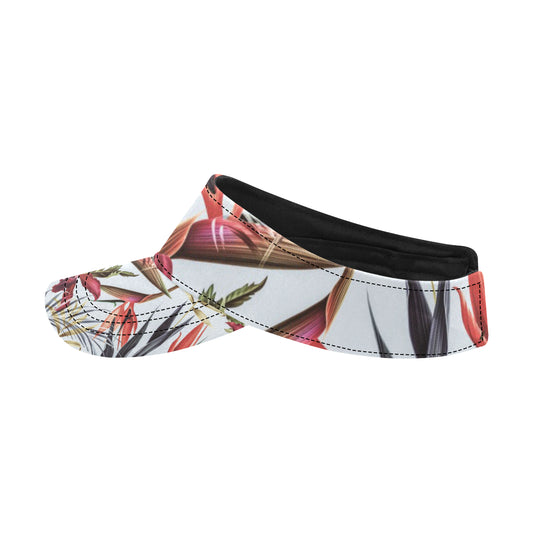 Tropical Flower Pattern Print Design TF021 Unisex Sun Visor