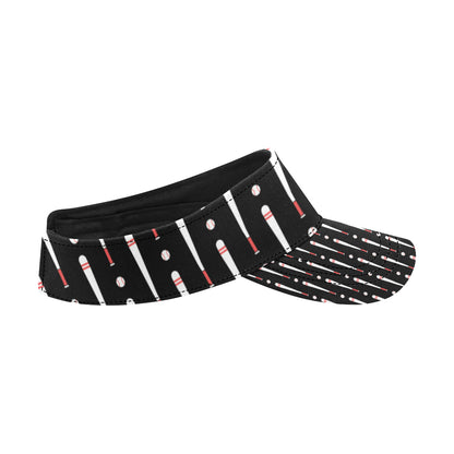 Baseball Pattern Print Design 03 Unisex Sun Visor