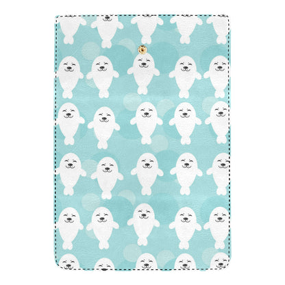 Sea Lion Baby Pattern Print Design 01 Women's Trifold Wallet