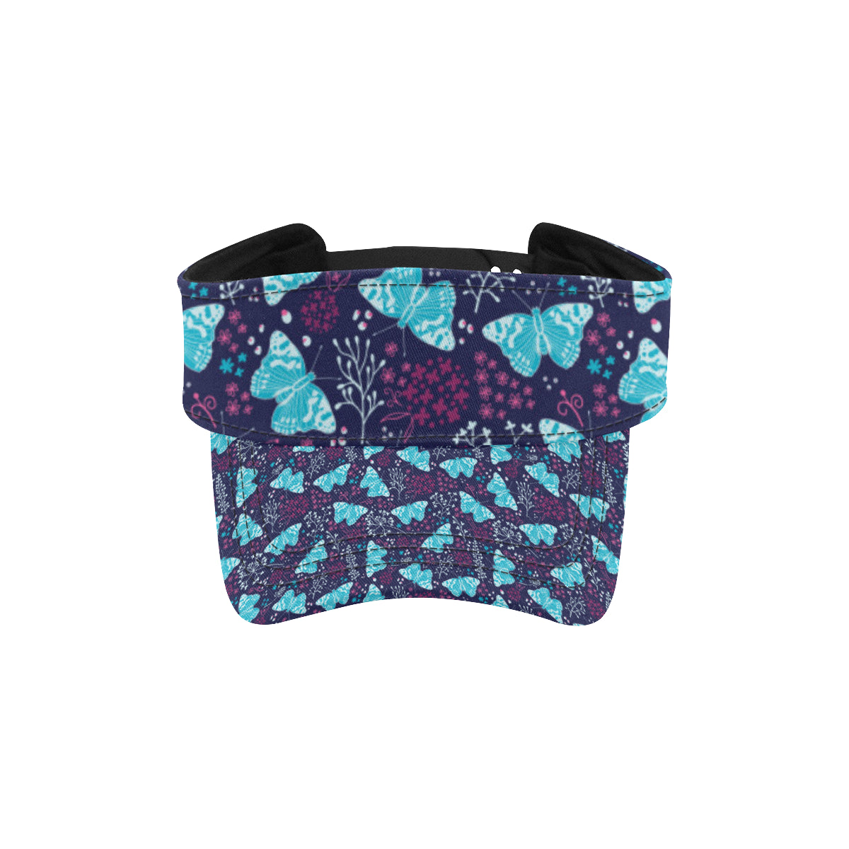 Butterfly Pattern Print Design 011 Unisex Sun Visor