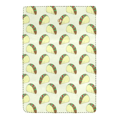 Taco Pattern Print Design TC05 Women's Trifold Wallet