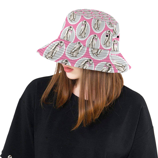Rabbit Pattern Print Design RB019 Unisex Bucket Hat