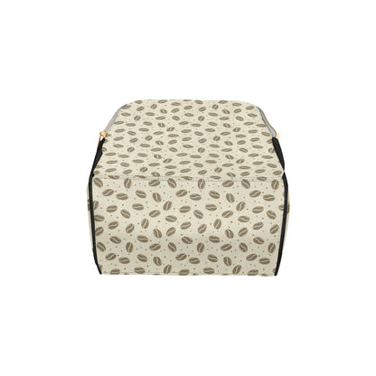 Coffee Pattern Print Design 02 Diaper Bag Backpack