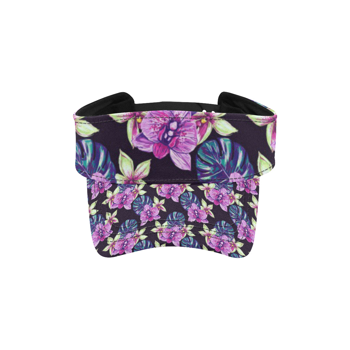 Orchid Pattern Print Design OR010 Unisex Sun Visor