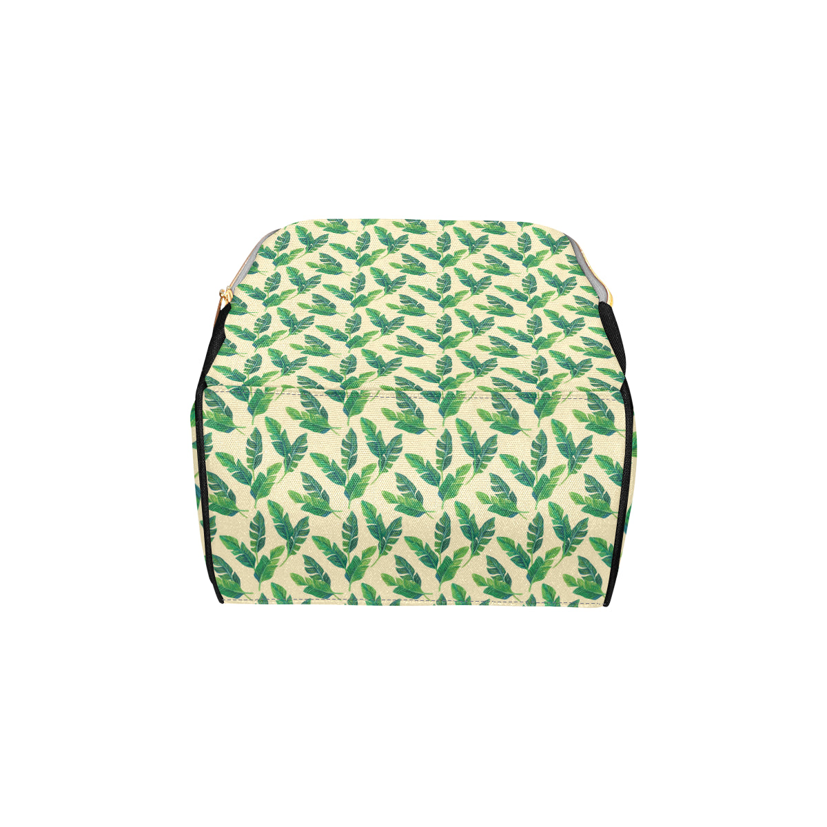 Banana Leaf Pattern Print Design 01 Diaper Bag Backpack