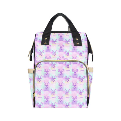 Capricorn Zodiac Pattern Print Design 02 Diaper Bag Backpack