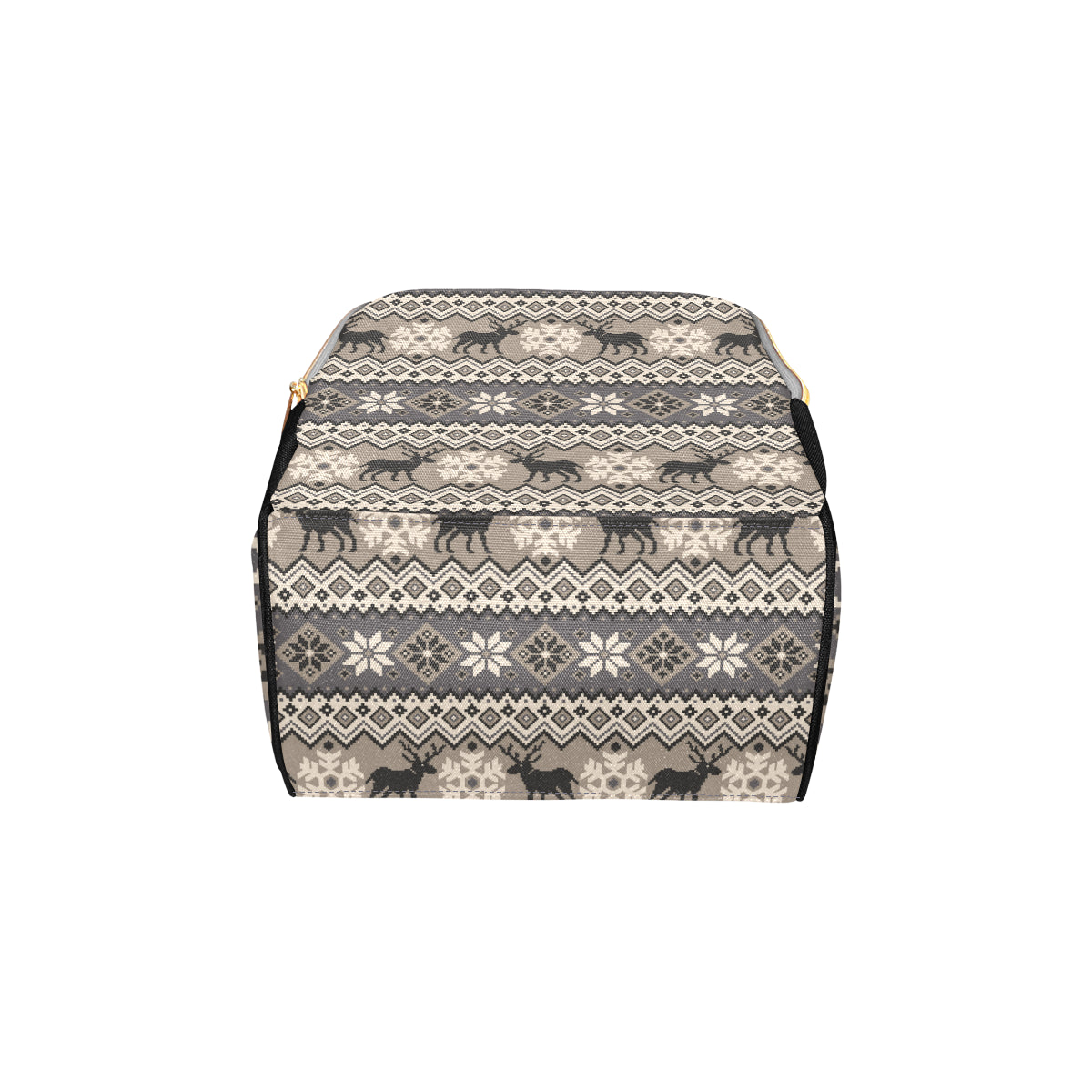 Nordic Pattern Print Design A01 Diaper Bag Backpack