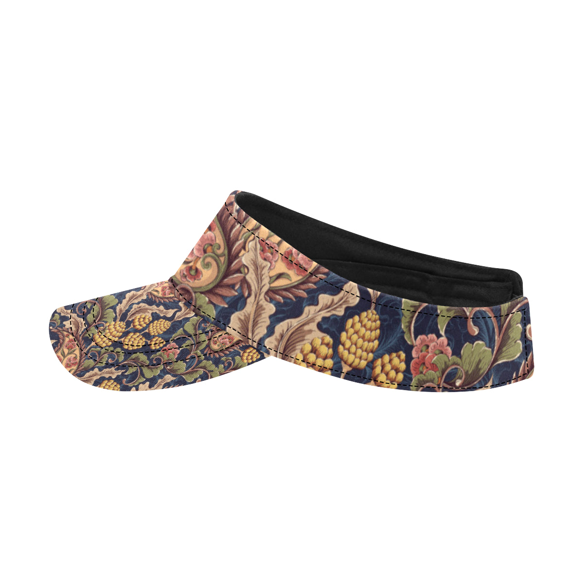 Floral Vintage Classic Print Unisex Sun Visor