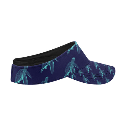 Sea Turtle Pattern Print Design T04 Unisex Sun Visor