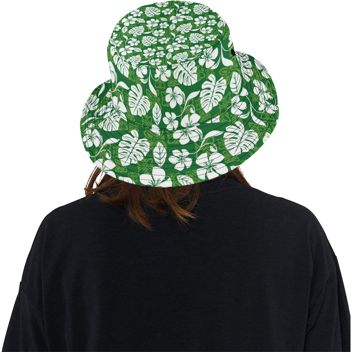 Hawaiian Themed Pattern Print Design H016 Unisex Bucket Hat