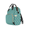 Boston Terrier Pattern Print Design 04 Diaper Bag Backpack