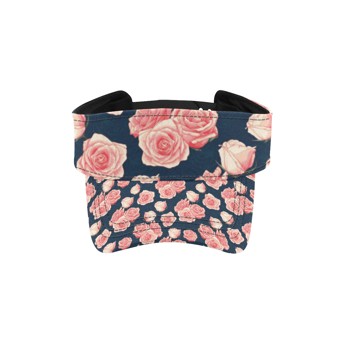 Rose Pattern Print Design A03 Unisex Sun Visor