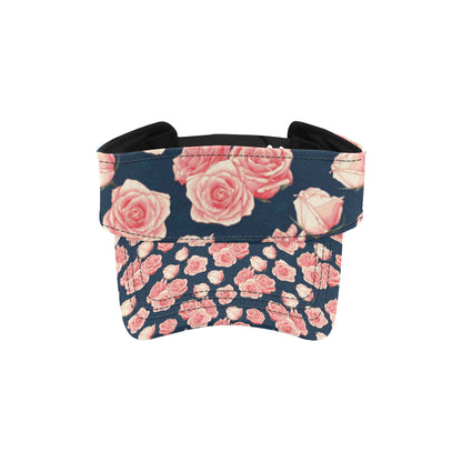 Rose Pattern Print Design A03 Unisex Sun Visor