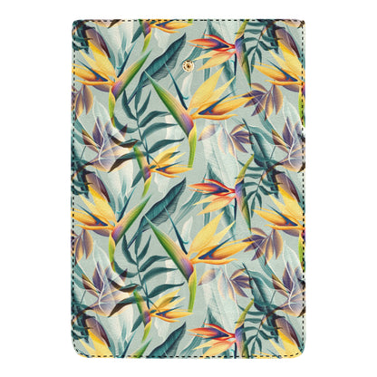 Tropical Flower Pattern Print Design TF022 Women's Trifold Wallet