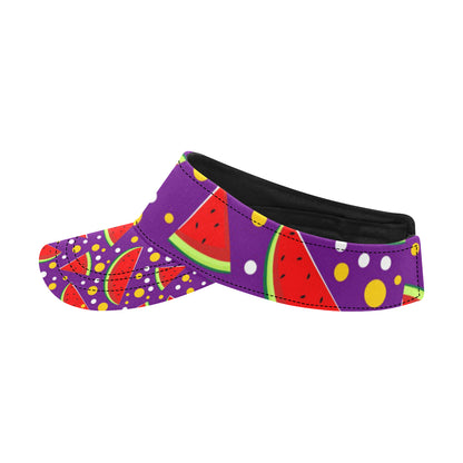 Watermelon Pattern Print Design WM010 Unisex Sun Visor