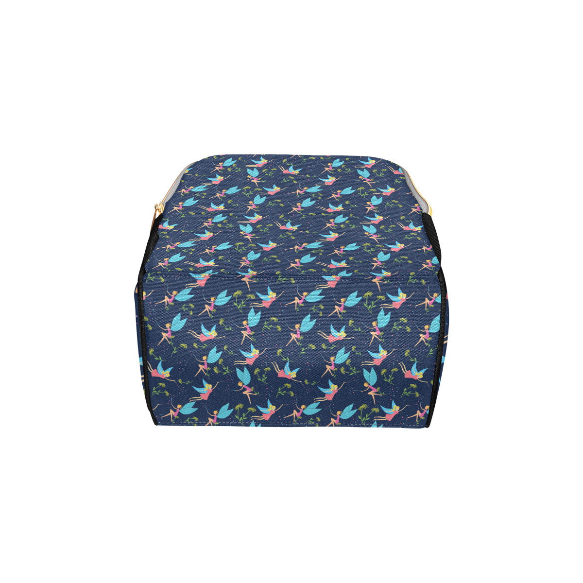 Fairy with flower Print Pattern Diaper Bag Backpack