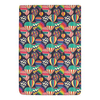 Ballon Pattern Print Design 02 Women's Trifold Wallet