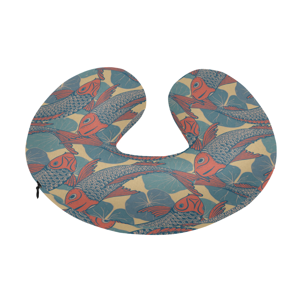 Pisces Pattern Print Design A01 U-Shaped Travel Neck Pillow