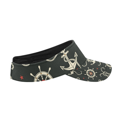 Nautical Anchor Pattern Unisex Sun Visor
