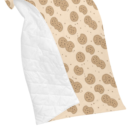 Biscuit Pattern Print Design 02 Premium Quilt