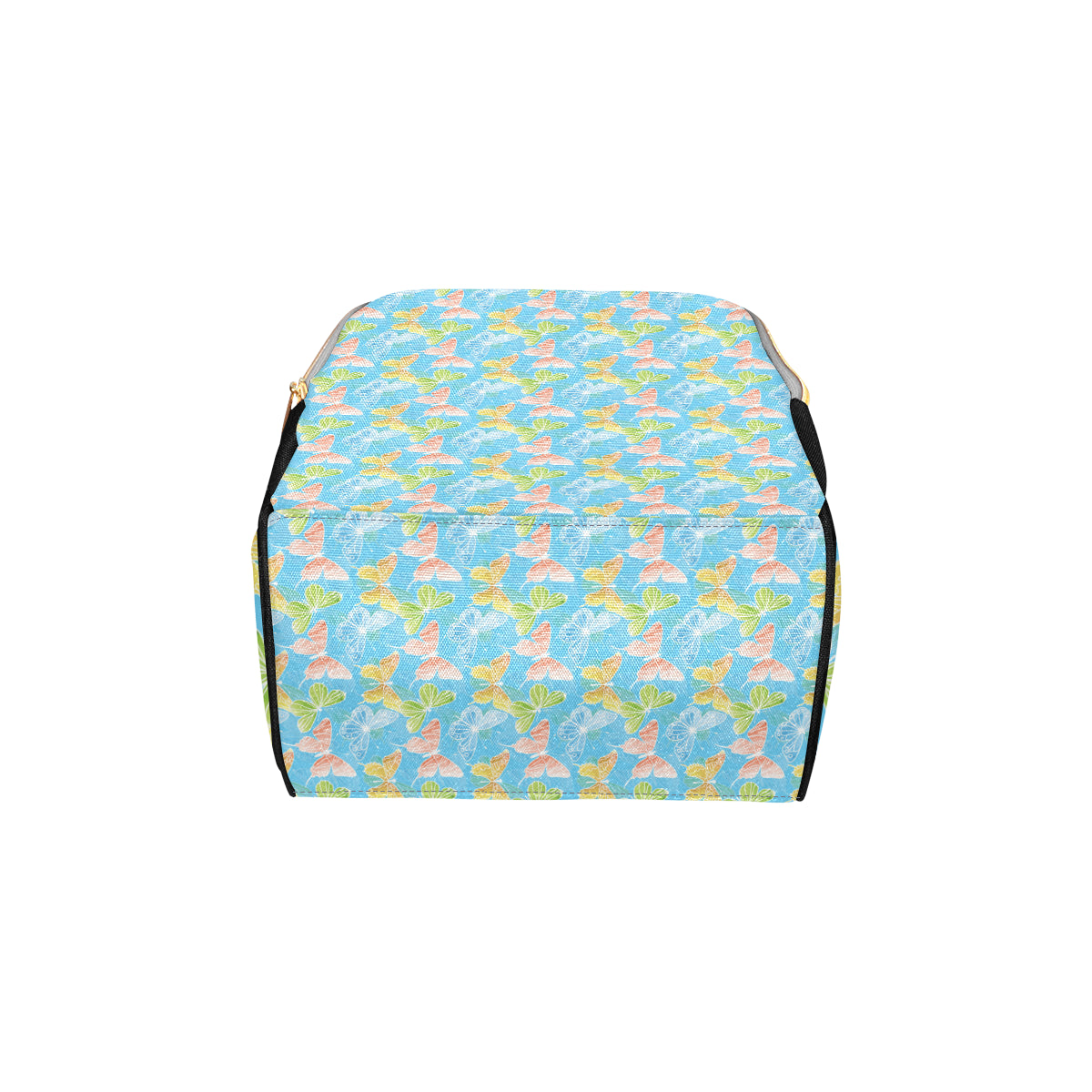 Butterfly Pattern Print Design 05 Diaper Bag Backpack