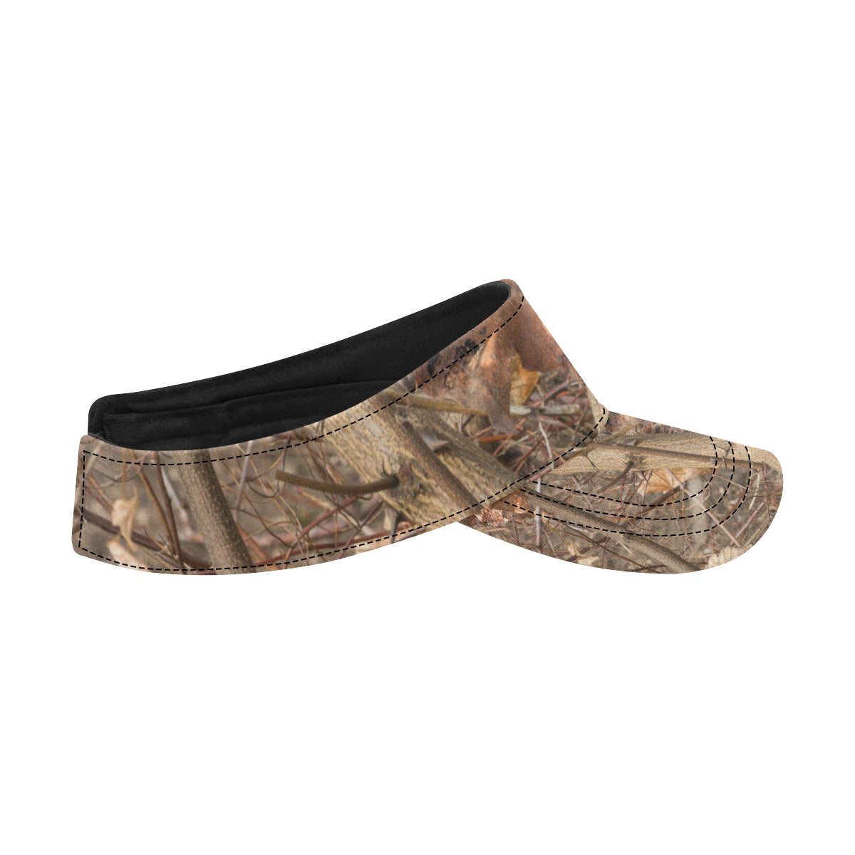 Camo Realistic Tree Forest Autumn Print Unisex Sun Visor