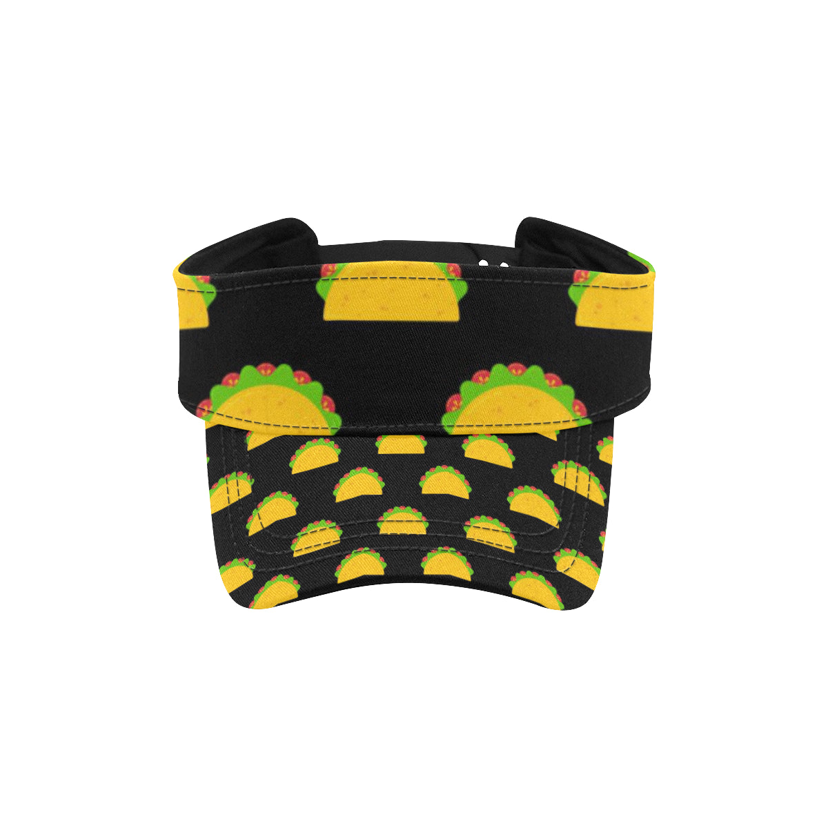 Taco Pattern Print Design TC06 Unisex Sun Visor