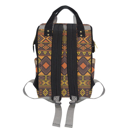 Navajo Pattern Print Design A06 Diaper Bag Backpack