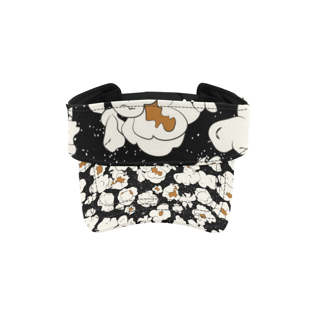 Popcorn Pattern Print Design A02 Unisex Sun Visor