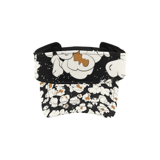 Popcorn Pattern Print Design A02 Unisex Sun Visor