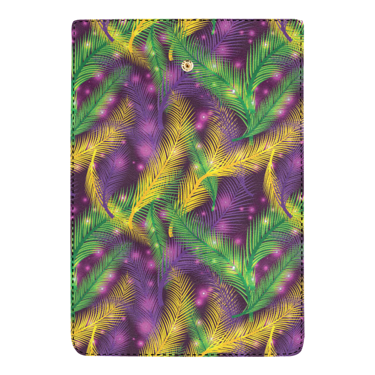 Mardi Gras Pattern Print Design 09 Women's Trifold Wallet