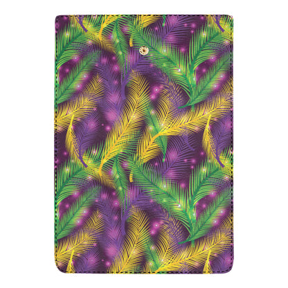 Mardi Gras Pattern Print Design 09 Women's Trifold Wallet