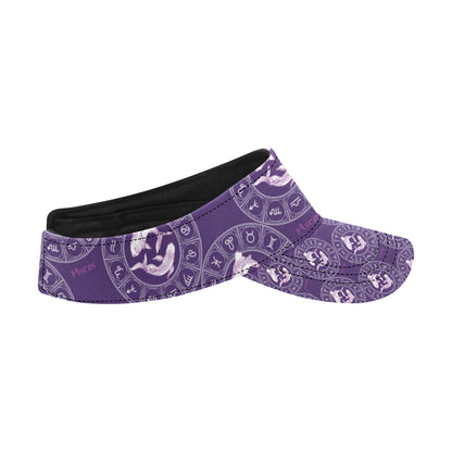 Pisces Pattern Print Design A02 Unisex Sun Visor