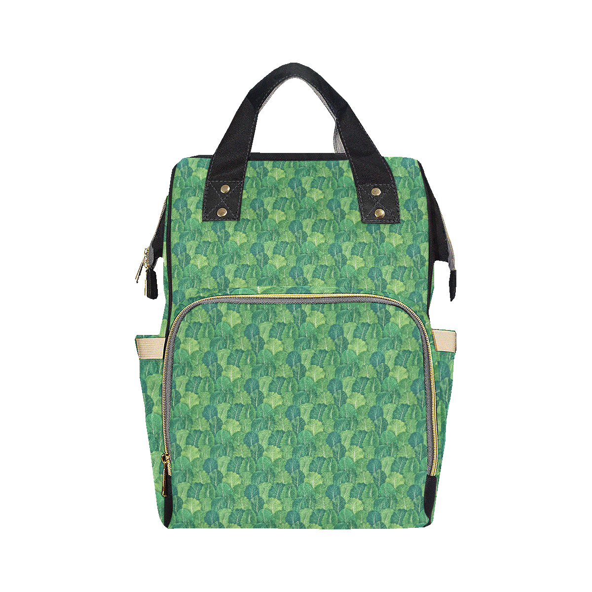 Cabbage Pattern Print Design 02 Diaper Bag Backpack