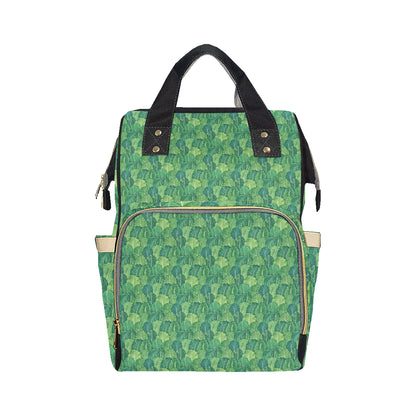 Cabbage Pattern Print Design 02 Diaper Bag Backpack