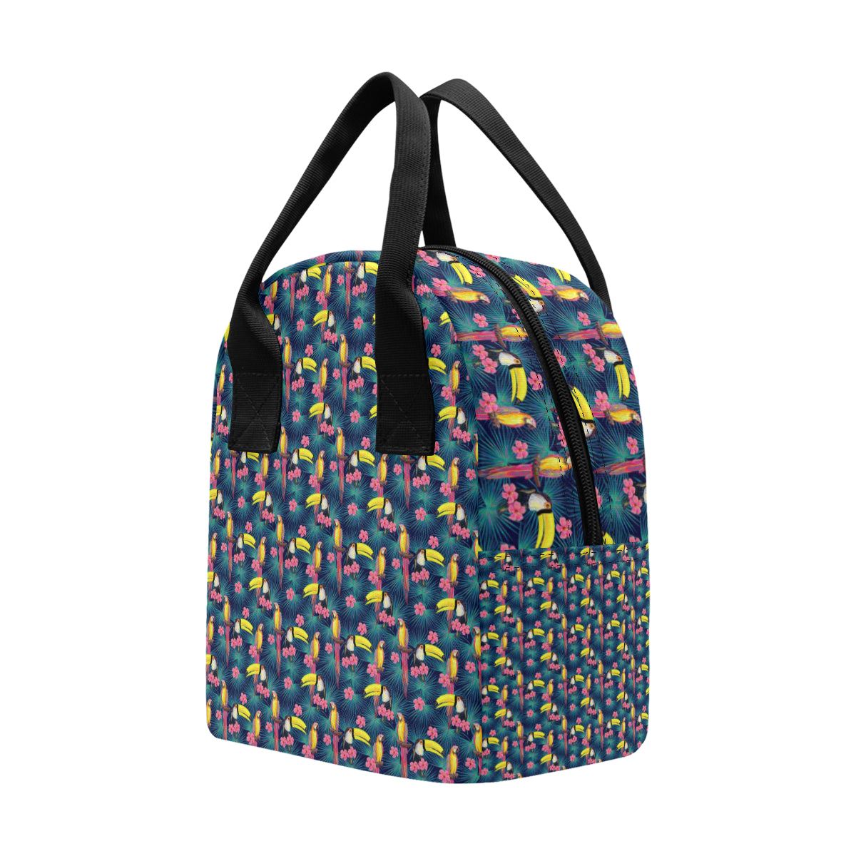 Toucan Parrot Design Insulated Lunch Bag