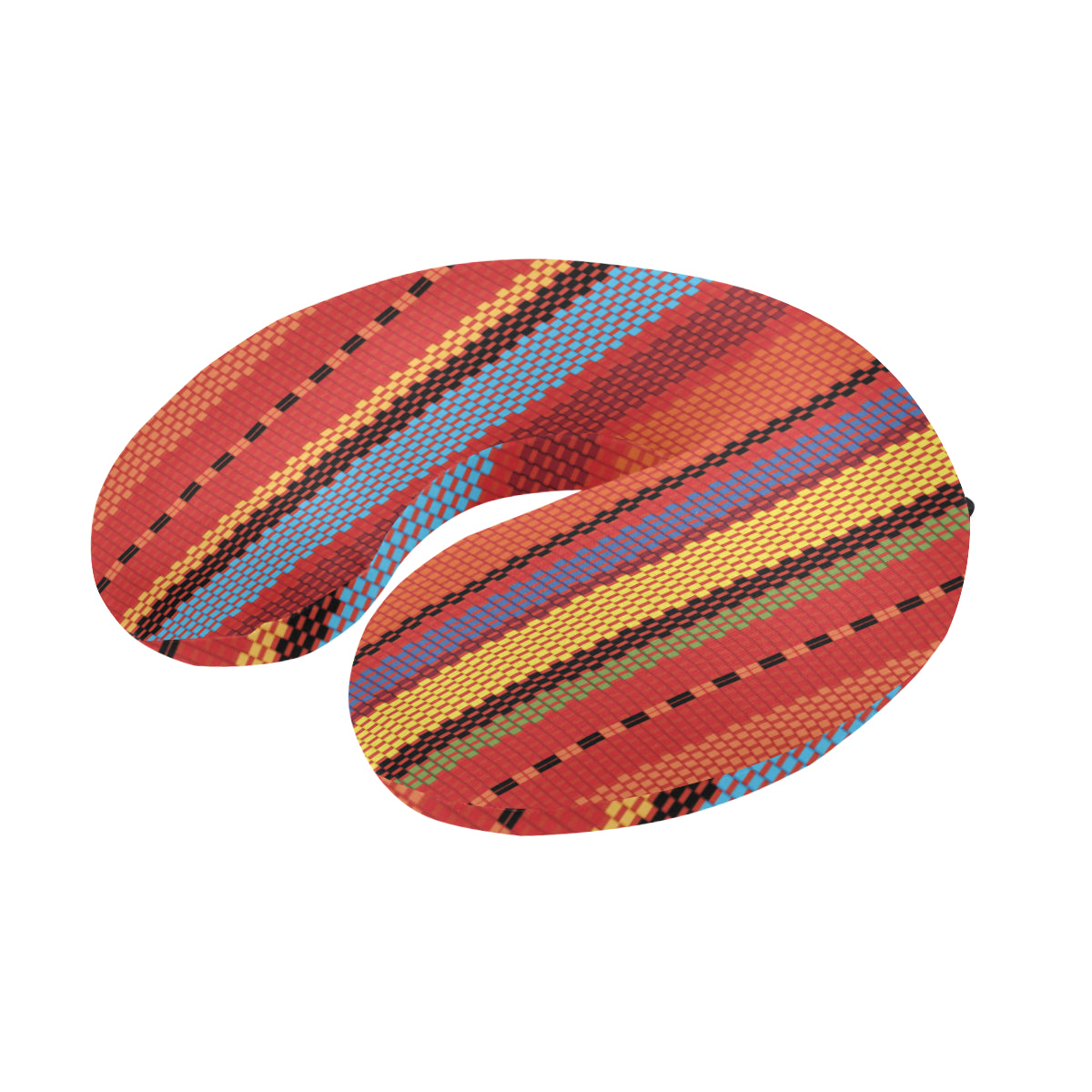 Mexican Pattern Print Design 05 U-Shaped Travel Neck Pillow