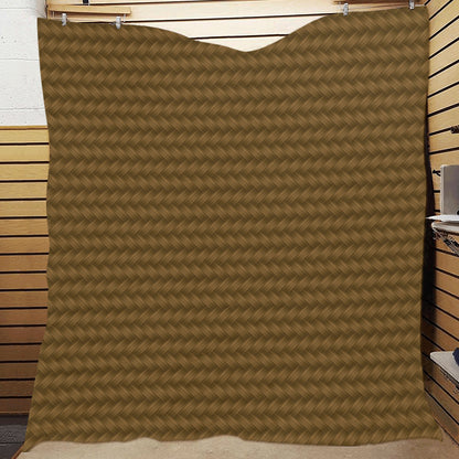 Cable Knit Pattern Print Design 02 Premium Quilt