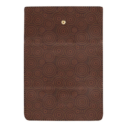 Aboriginal Pattern Print Design 02 Women's Trifold Wallet