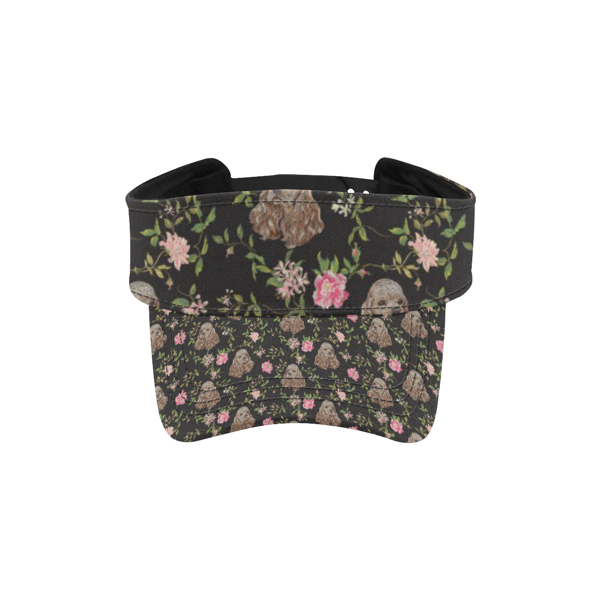 Cocker Pattern Print Design 03 Unisex Sun Visor