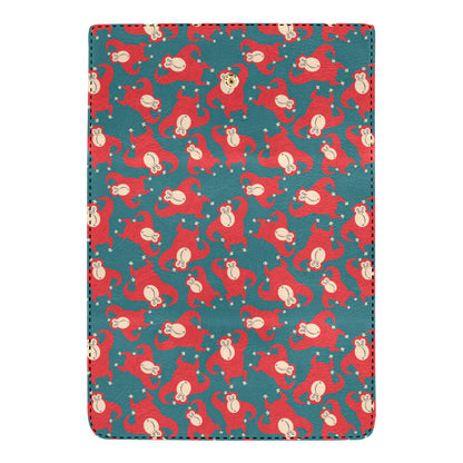 Chimpanzee Pattern Print Design 04 Women's Trifold Wallet