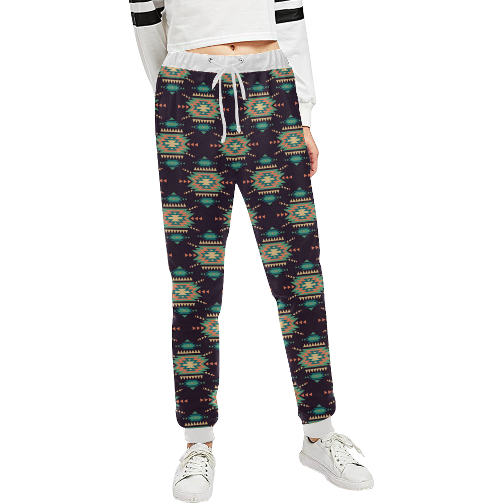 Navajo Geometric Style Print Pattern Unisex Sweatpants