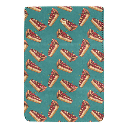 Cheesecake Cherry Pattern Print Design CK03 Women's Trifold Wallet