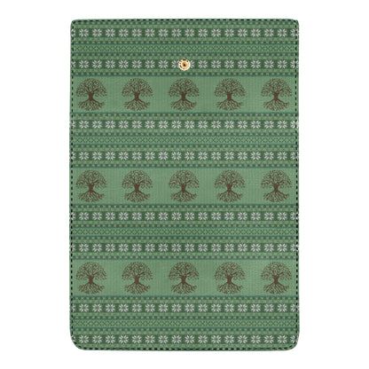 Celtic Pattern Print Design 09 Women's Trifold Wallet