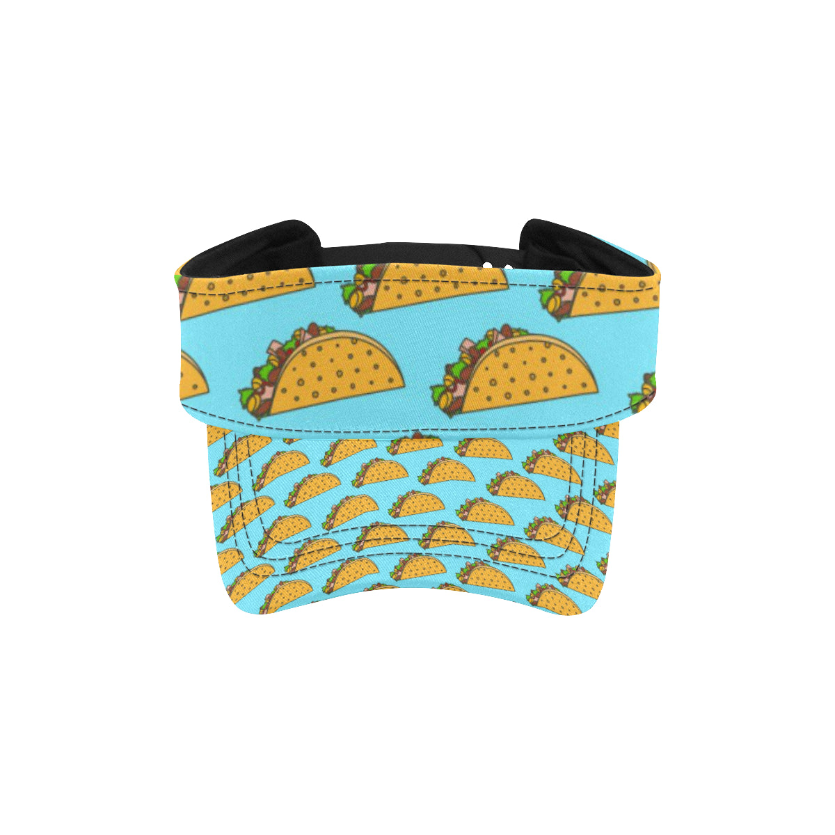 Taco Pattern Print Design TC03 Unisex Sun Visor