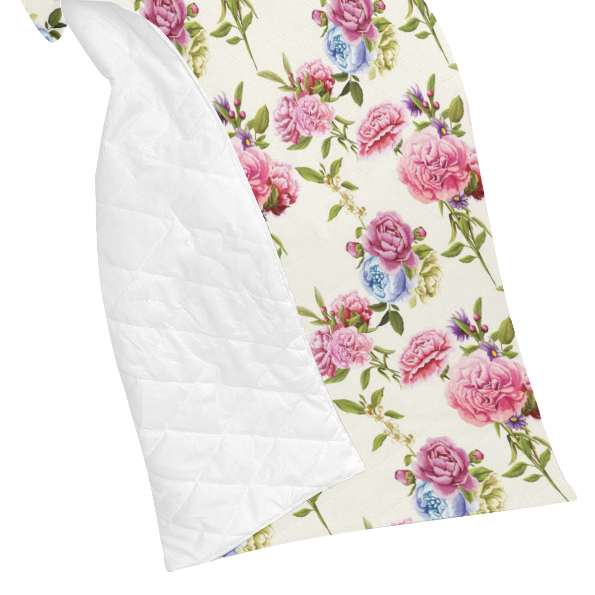 Carnations Pattern Print Design CN02 Premium Quilt