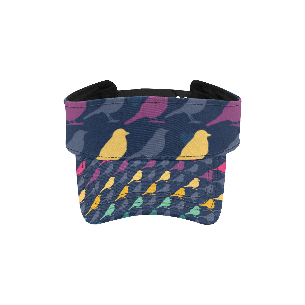 Birds Pattern Print Design 01 Unisex Sun Visor