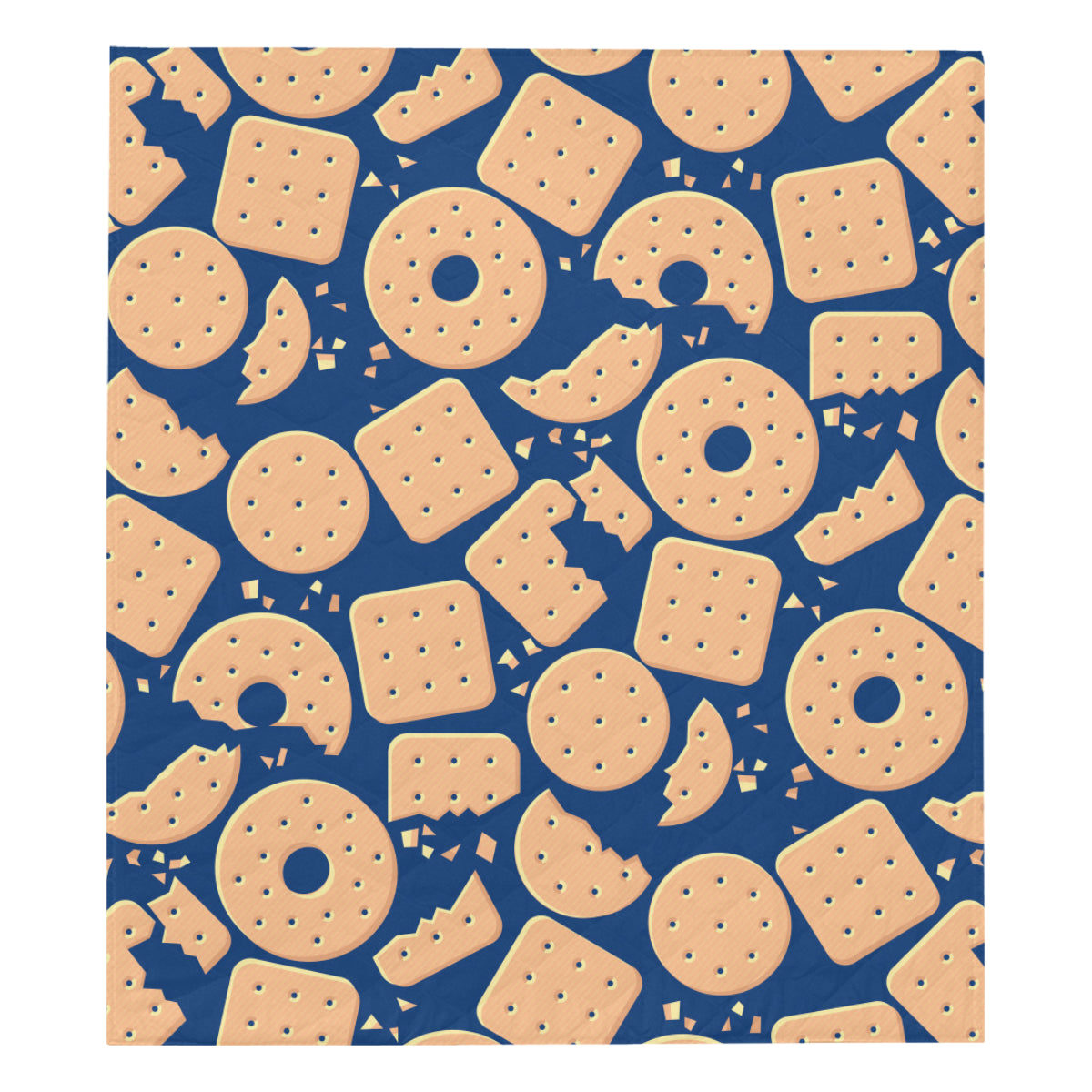 Cracker Pattern Print Design 03 Premium Quilt
