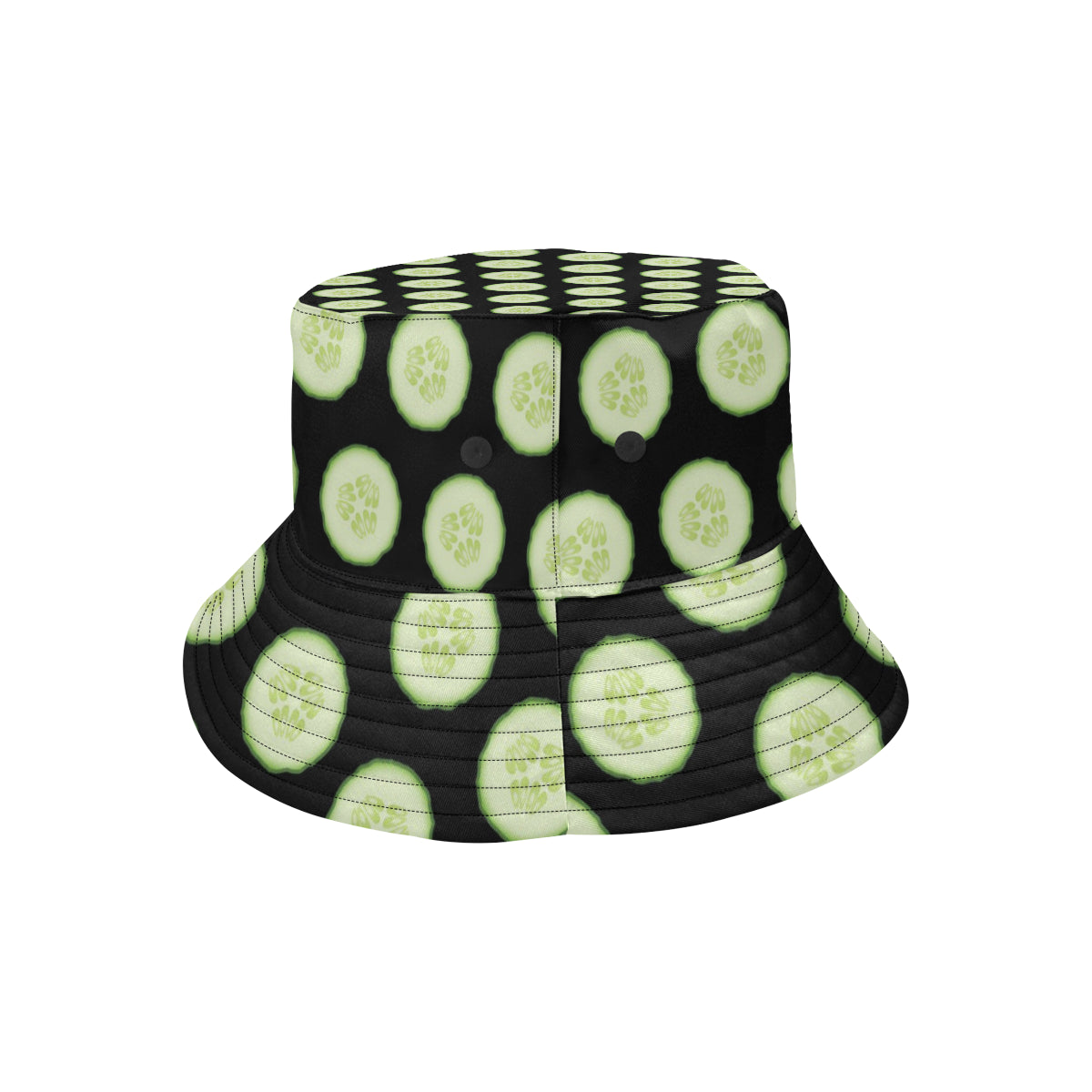 Cucumber Pattern Print Design CC02 Unisex Bucket Hat