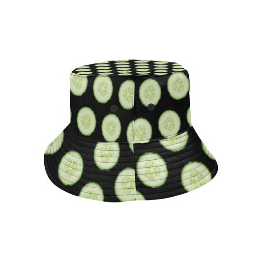 Cucumber Pattern Print Design CC02 Unisex Bucket Hat